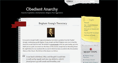 Desktop Screenshot of obedientanarchy.com